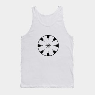 CIRCULO CON ASTERISCO DENTRO Tank Top